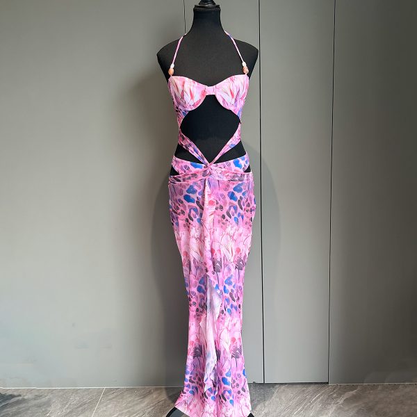 Two-Piece Bikini  Style Sexy Printed Separate Women's Swimsuit - Image 4