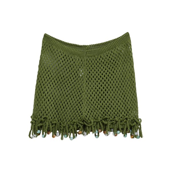 Women's Clothing Summer Vacation Style Set Hand-knitted Sexy Korean Slim Swimsuit - Image 8